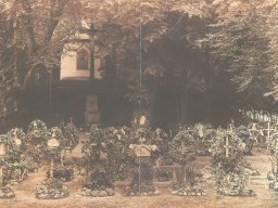 Soldatenfriedhof geschmückt 1926